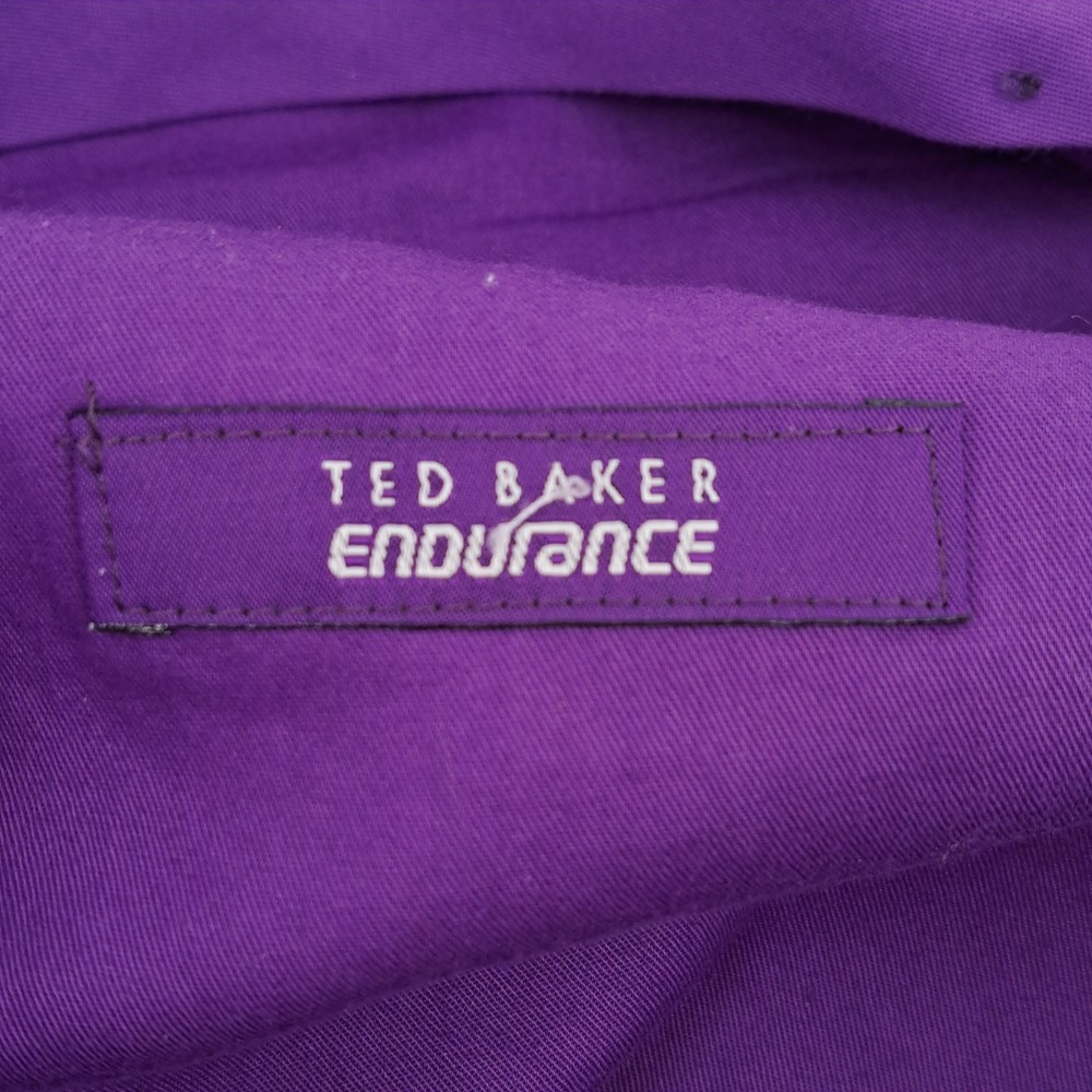 Ted Baker Endurance Dress Pants Mens 35R 100% Wool Navy Blue Pinstripe Jim CT - Picture 5 of 12
